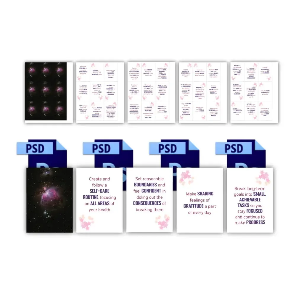 36 Days to Living More Abundantly - Card Deck PLR