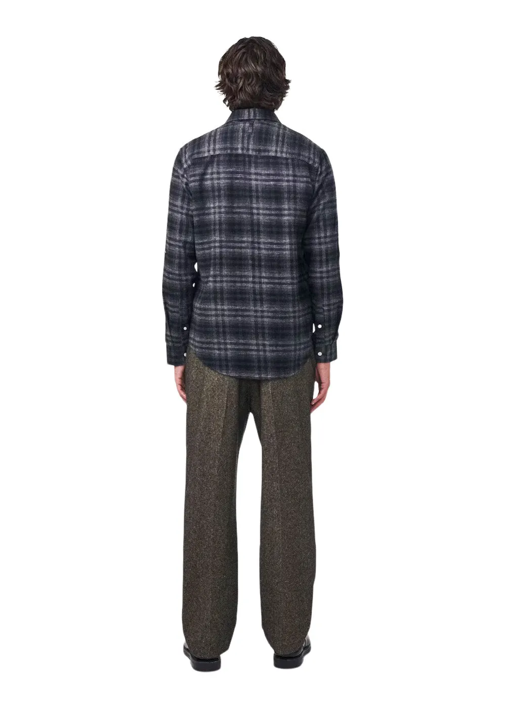 Arne Shirt 5166 - Dark Grey Check
