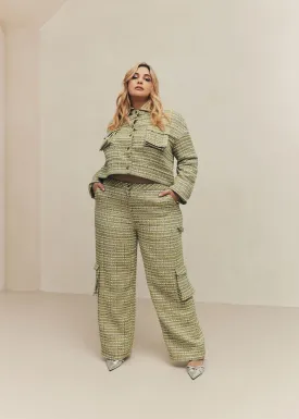 Barbie® Tweed Crop Jacket
