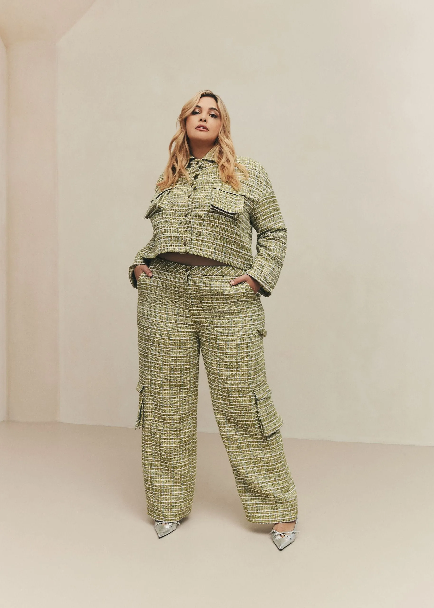 Barbie® Tweed Crop Jacket