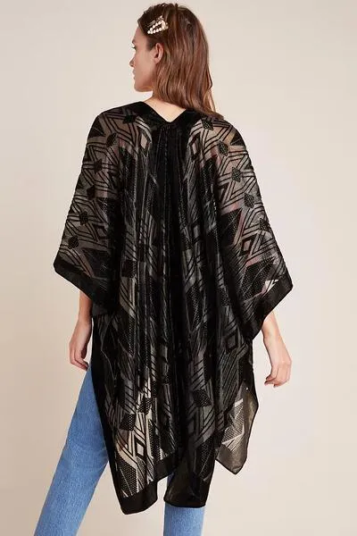 Diamond Velvet Kimono