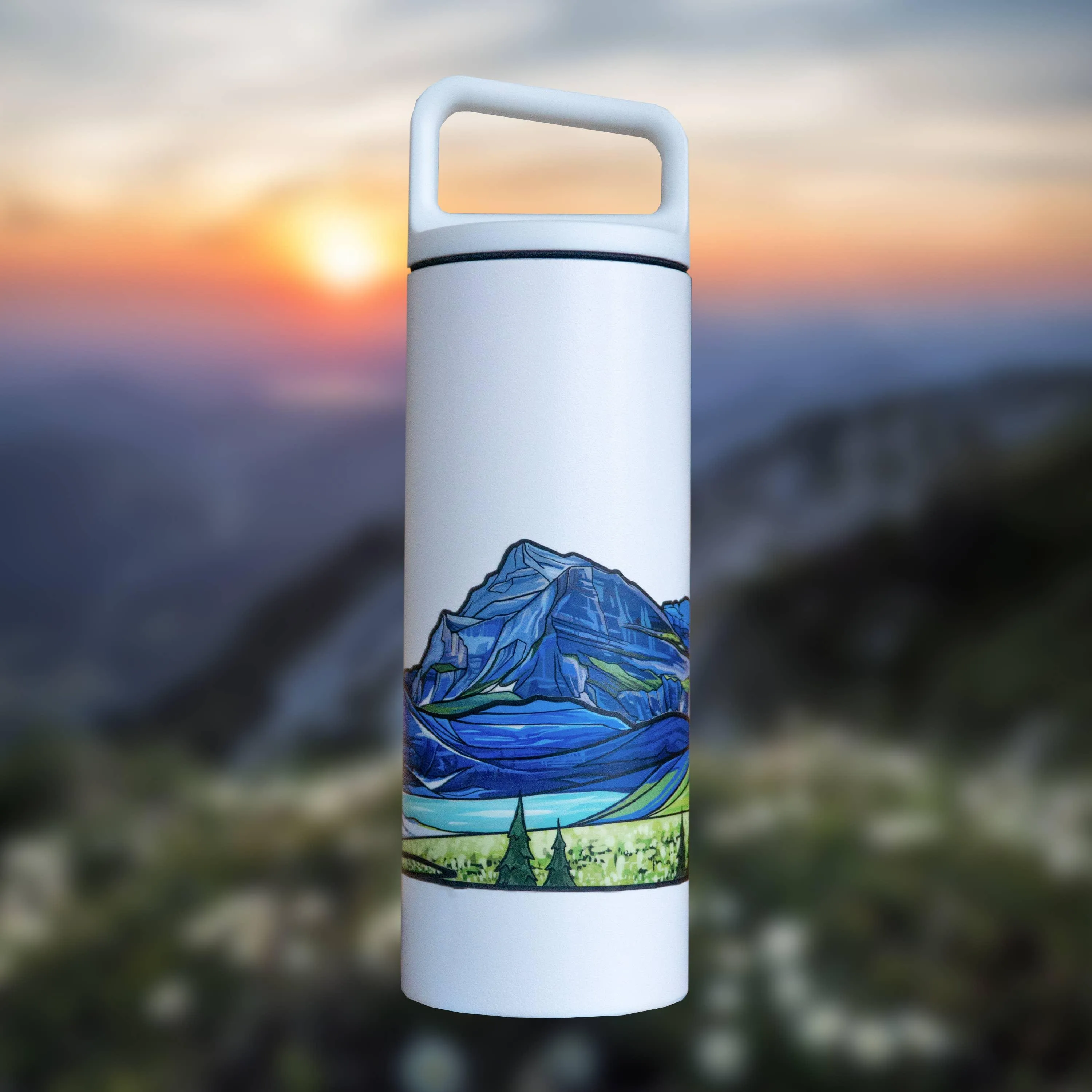 Glacier National Park Infinity Sticker