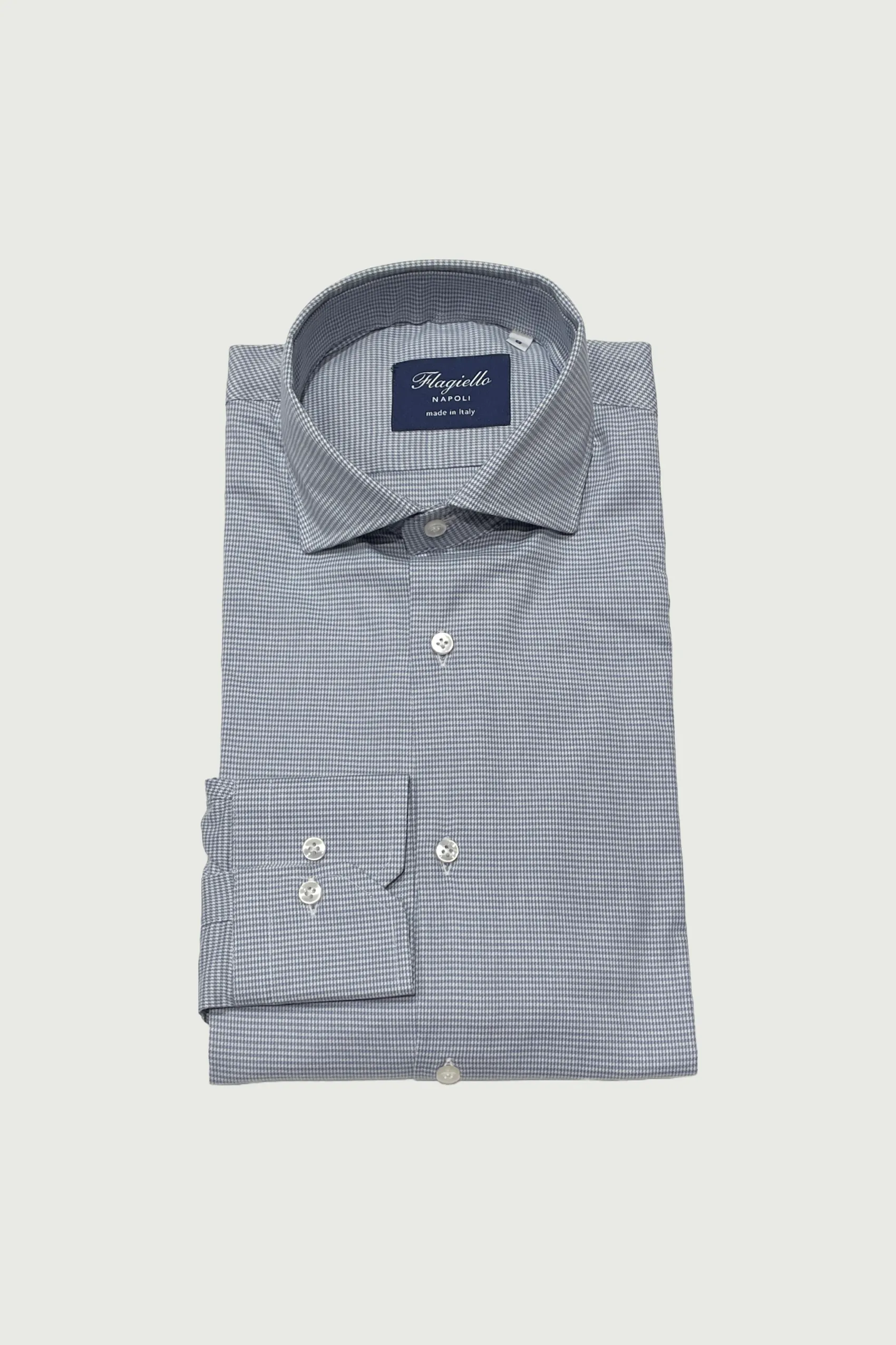 Grey Flannel Cotton Shirt