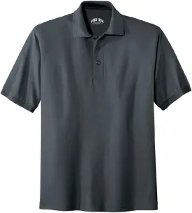 Joe's USA Mens Heavyweight Cotton Pique Polos in Regular, Big and Tall