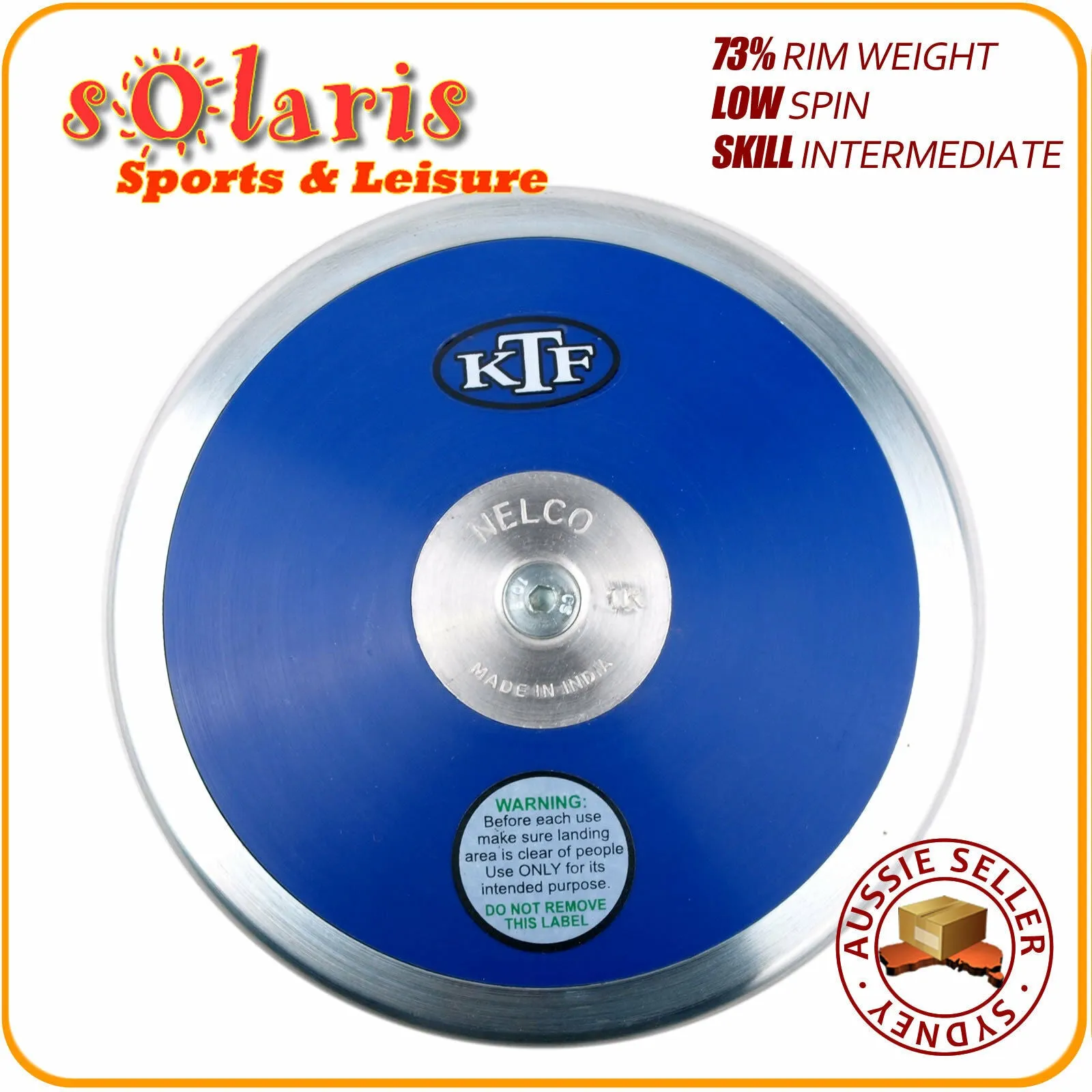 NELCO CHALLENGER  Low Spin Discus 73% Rim Weight
