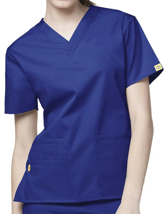 WonderWink 27.75 Inch Women's The Bravo V-Neck Nursing Top