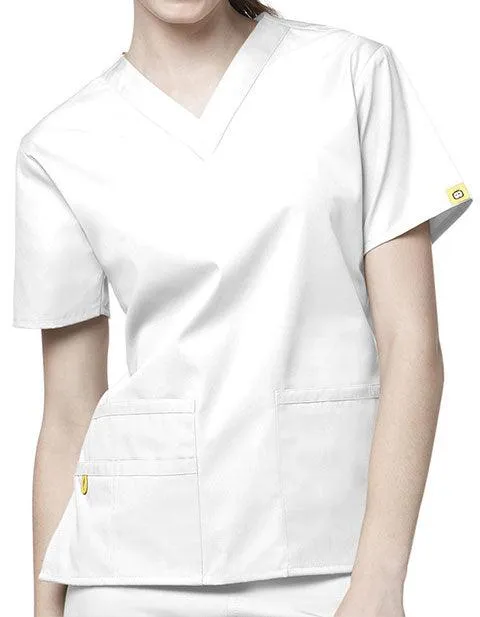 WonderWink 27.75 Inch Women's The Bravo V-Neck Nursing Top