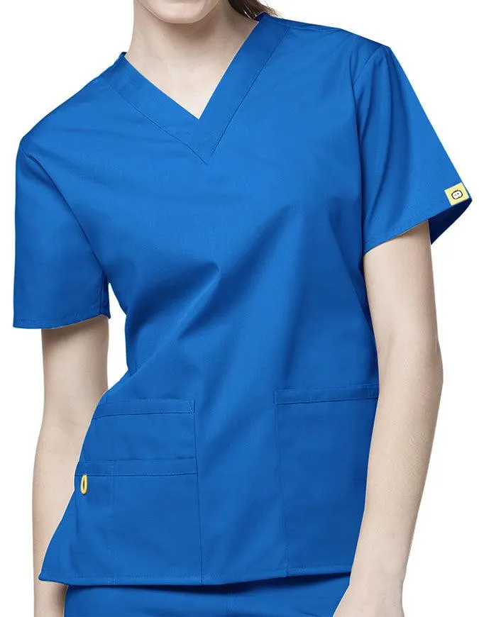 WonderWink 27.75 Inch Women's The Bravo V-Neck Nursing Top