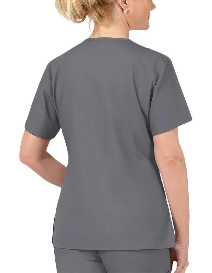WonderWink 27.75 Inch Women's The Bravo V-Neck Nursing Top