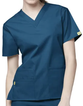 WonderWink 27.75 Inch Women's The Bravo V-Neck Nursing Top