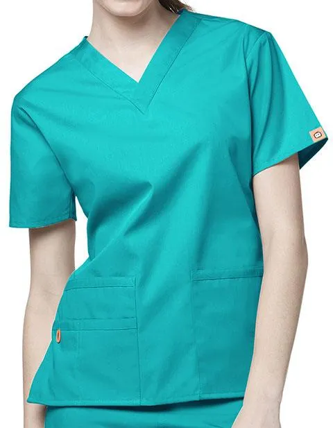 WonderWink 27.75 Inch Women's The Bravo V-Neck Nursing Top