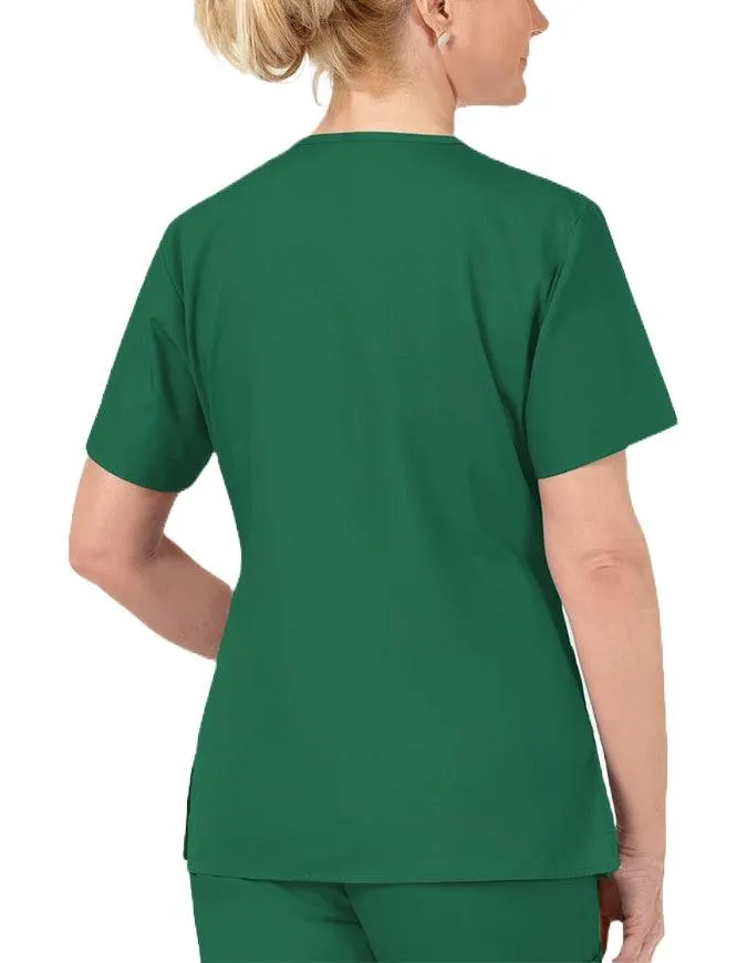 WonderWink 27.75 Inch Women's The Bravo V-Neck Nursing Top
