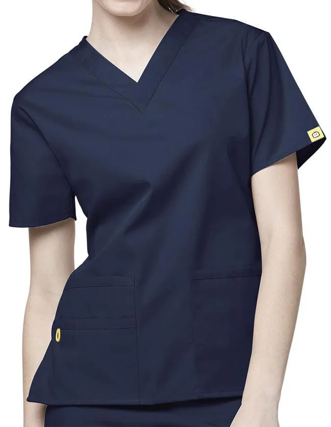 WonderWink 27.75 Inch Women's The Bravo V-Neck Nursing Top