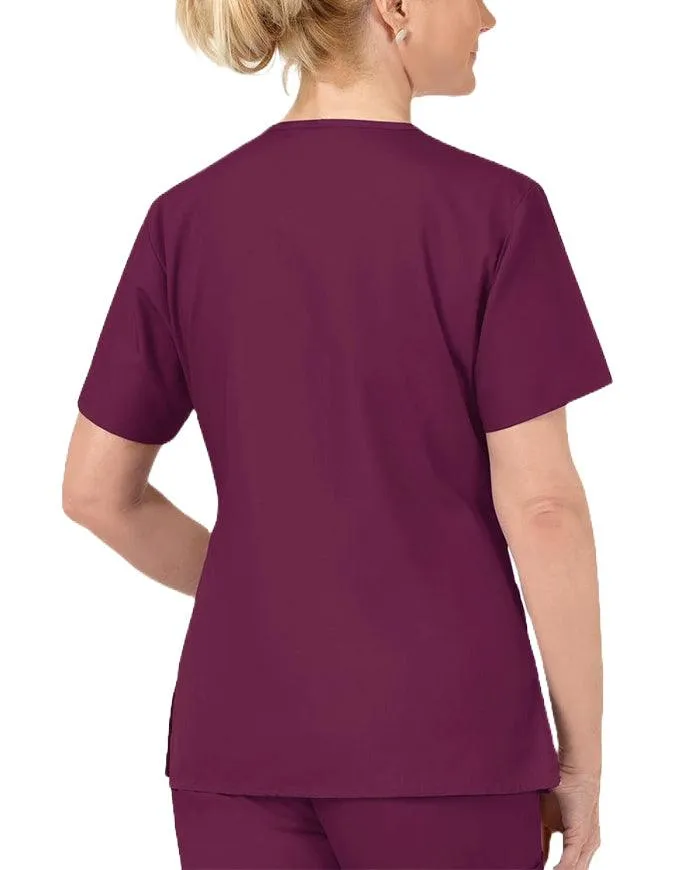 WonderWink 27.75 Inch Women's The Bravo V-Neck Nursing Top
