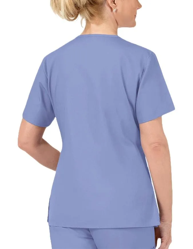 WonderWink 27.75 Inch Women's The Bravo V-Neck Nursing Top