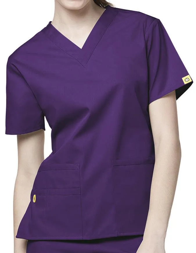 WonderWink 27.75 Inch Women's The Bravo V-Neck Nursing Top
