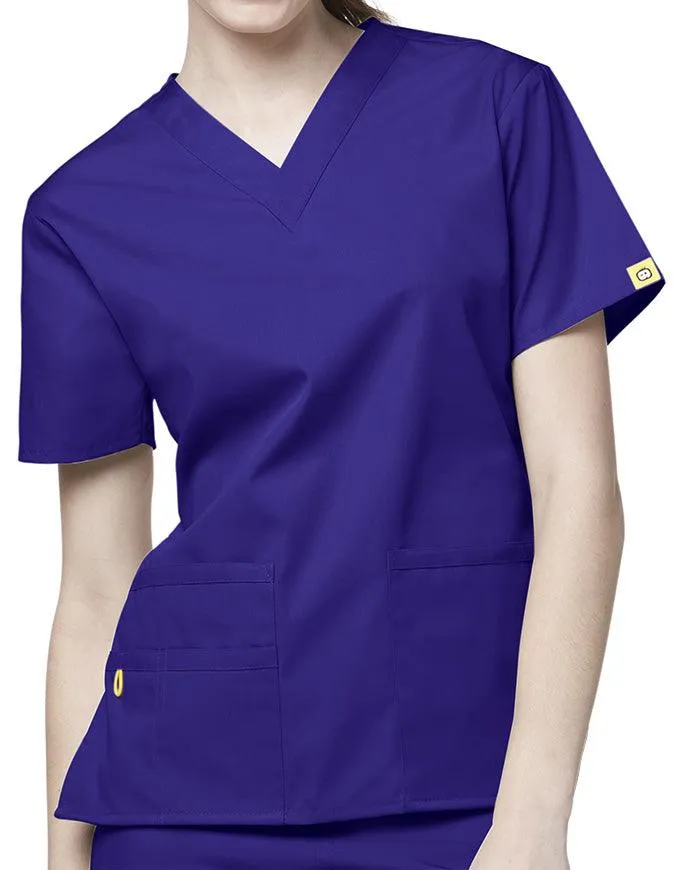WonderWink 27.75 Inch Women's The Bravo V-Neck Nursing Top